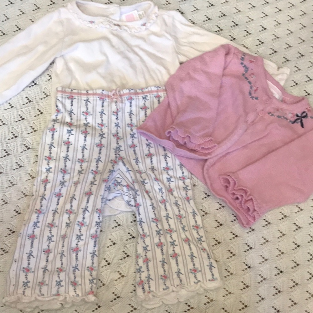 Janie and Jack - Sweater with pants and bodysuit - Picture 1 of 7